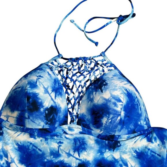 Cupse Freezing Ocean Net One Piece Swimsuit Size XXL NWT - Picture 3 of 11